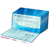 50 Pregnancy Test Strips - Sensitive & Accurate Measurement Within 5 mins - Early Detection Pregnancy Test Strip - Easy to Use for Home Tests - HCG Test Strip Kit