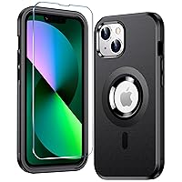 Magnetic for iPhone 13 Case, [Compatible with Magsafe][Military Grade Drop Protection][Non-Slip][13FT Drop Shockproof] Heavy Duty Tough Rugged Shockproof Phone Case for iPhone 13 (6.1