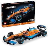 LEGO 42141 Technic McLaren Formula 1 Racing Car, Technical Model Kit for A F1 Racing Car, Gift for Adults, Men, Women, Him, Her, Husband, 2022 Model Car Set for Fans