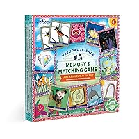 eeBoo: Natural Science Memory and Matching Game, Developmental and Educational, Sharpens Recognition, Concentration and Memory, Perfect for Ages 3 and up