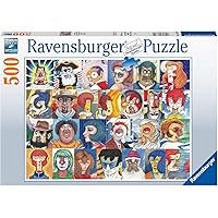 Typefaces 500 Pieces Jigsaw Puzzle for Adults - 16830 - Every Piece is Unique, Softclick Technology Means Pieces Fit Together Perfectly