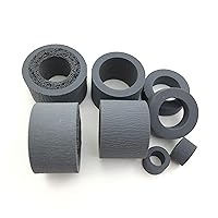 1SET X B12B819381 B12B813561 Pickup Pick Roller Tire Brake Roller Tire kit Compatible with EPSON DS-410 Workforce DS-510 DS-520 DS-560 Scanner
