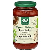 365 by Whole Foods Market, Organic Portobello Mushroom Pasta Sauce, 25 Ounce