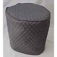 Quilted Cover Compatible with Keurig Coffee Brewing System (K Supreme, Dark Grey)