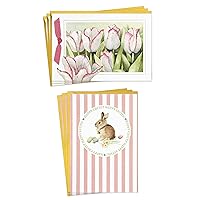 Hallmark Vintage Easter Cards Assortment, Marjolein Bastin (6 Spring Cards with Envelopes)