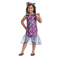 Mercat Costume, Official Gabby's Dollhouse Classic Headpiece and Costume for Kids