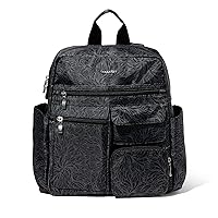 Baggallini Modern Excursion Backpack, Midnight Blossom Print
