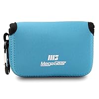 MegaGear ''Ultra Light'' Camera Case, Bag for Canon PowerShot G5 X G5X Digital Camera (Blue, Neoprene) (MG683), PU Leather