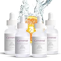 Skincare 4-in-1 Collagen Boosting Serum with Hyaluronic Acid, Vitamin C, Retinol and Niacinamide Serum - Hydrating and Anti Aging Serum for Women and Men - 1 fl oz (Pack of 4)