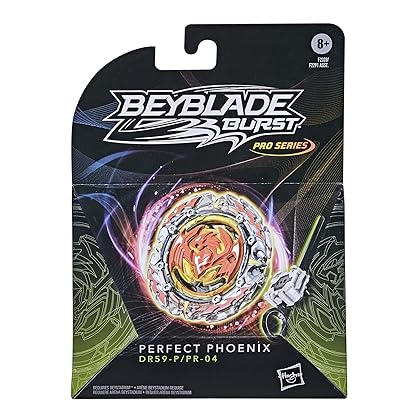 BEYBLADE Burst Pro Series Perfect Phoenix Spinning Top Starter Pack -- Defense Type Battling Game Top with Launcher Toy