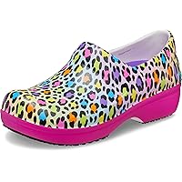Crocs Women's Neria Pro II Clogs, Slip Resistant Work Shoes, Multi, Numeric_9