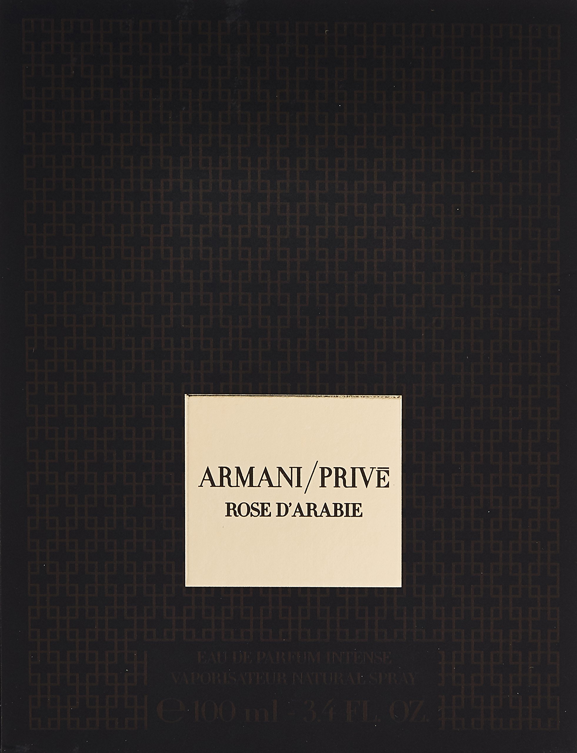 Giorgio Armani Armani/Prive Rose D'arabie Eau de Parfum Spray, 3.4 Ounce