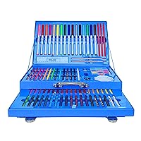 Art 101 Color and Doodle Classic Drawing Kit, Assorted Colors, 121 Pieces (47121)
