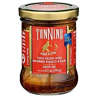 Tuna Fish (Pack of 1, Sundried Tomatoes & Basil in Olive Oil)
