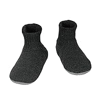 Panda Bros Slipper Socks Soft Cozy Thick House Indoor Boot Sock Shoes with Anti-Skid Bottom Soles for Men's
