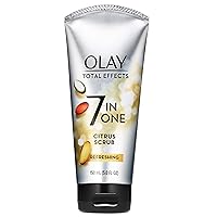 Facial Cleanser by Olay Total Effects Refreshing Citrus Scrub Face Cleanser, 5 Ounce