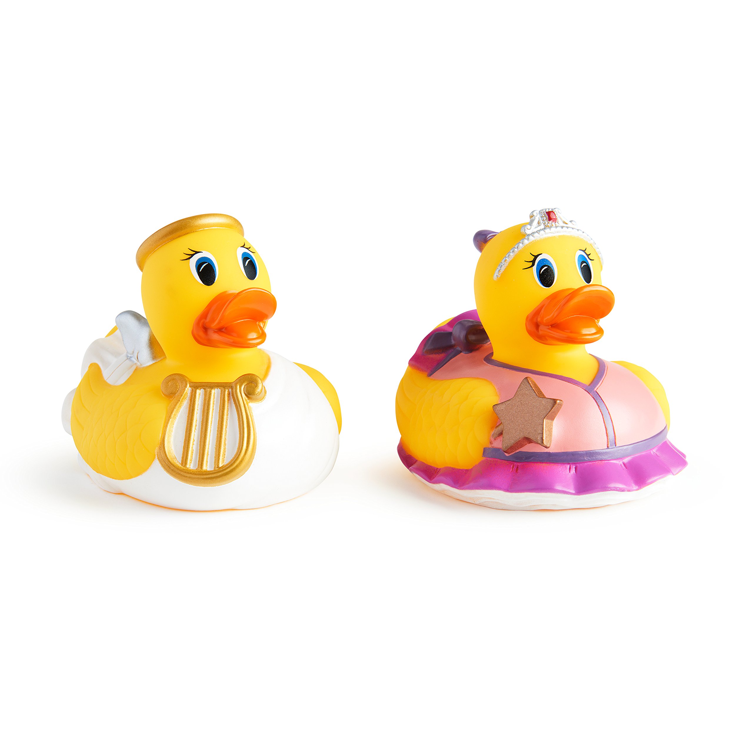 Munchkin® White Hot Super Safety Bath Ducky, Princess and Angel, 2 Count