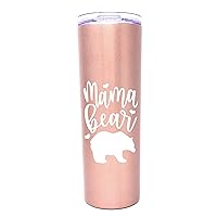 Mom Gift Coffee Mug - Mama Bear Tumbler - Mom Cup - Cute Gifts for Mother, New Moms for Christmas, Birthday, Mother's Day