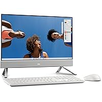 Dell AIO Inspiron i5420 2023 All-in-One Desktop 23.8” FHD Touchscreen | Intel Core i7-1355U 10-Core Intel Iris Xe Graphics | 16GB DDR4 512GB SSD + 1TB HDD | Bluetooth 5.2 | Windows 11 Home | White