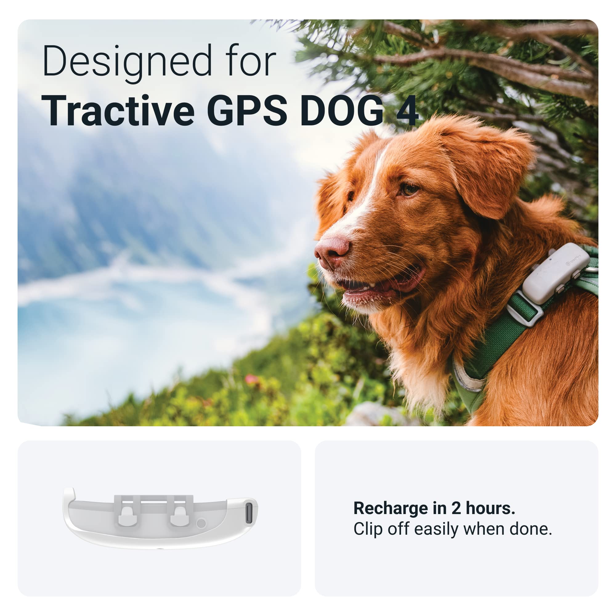 Tractive GPS Dog 4 (LTE) Clip Charger