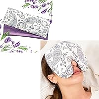 Hihealer Microwavable Heating Pad and Eye Pillow