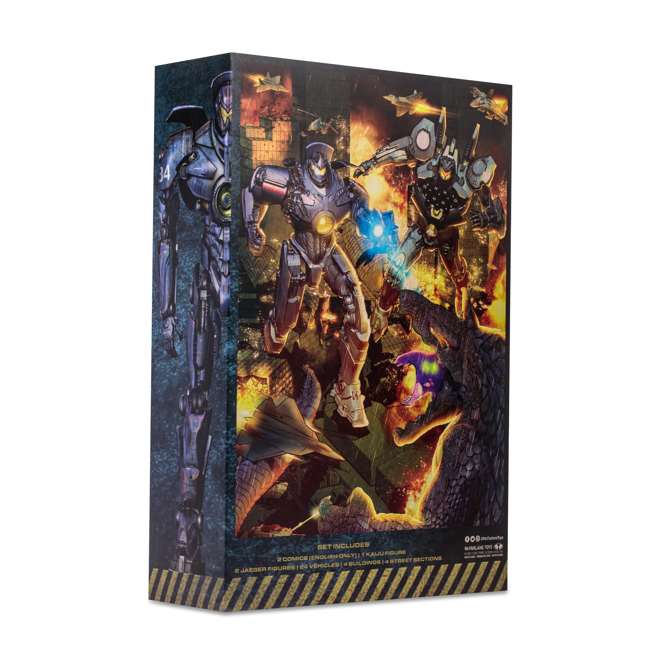 McFarlane Toys - Pacific Rim Starter Pack Playset with Comic, Gold Label, Amazon Exclusive