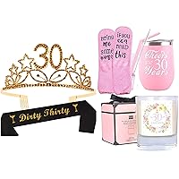 30th Birthday Gifts, HAPPY 30th Birthday Party Supplies, 30th Birthday Party Supplies and Decorations, 30th Birthday Gifts for Women, 30th Birthday, 30th Birthday Decorations for Women