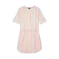 Adaptive Women's Shirtdress with Magnetic Closure