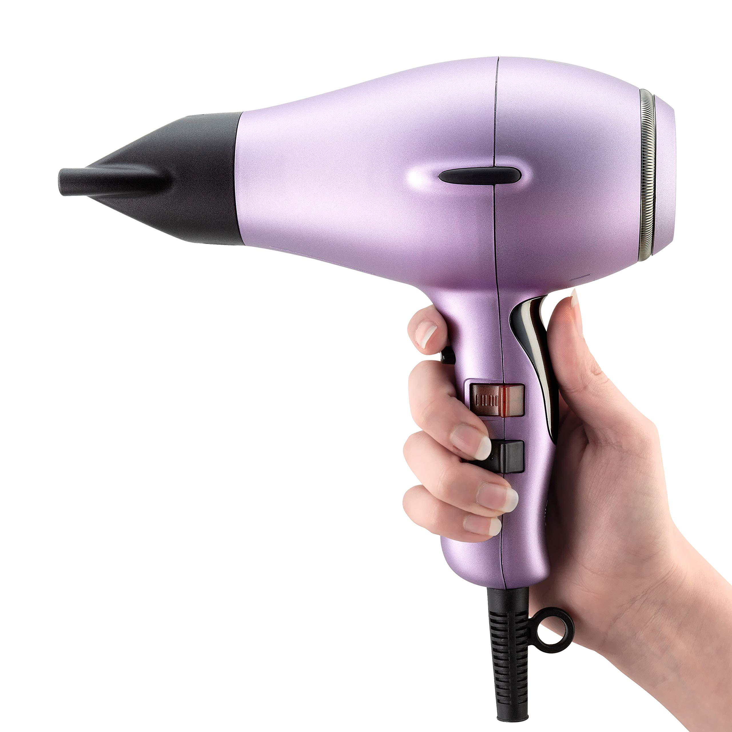 Elchim 8th Sense RUN: Professional Ultralight Hair Dryer, Fast Drying, Brushless Digitial Motor Technology, Multiple Colors, 2 Concentrators Included, Professional Blow Dryer