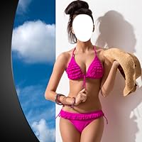 Bikini Girl Photo Montage