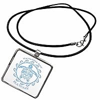 Hanauma Bay Hawaii ocean nautical anchor if you love... - Necklace With Pendant (ncl_360104)