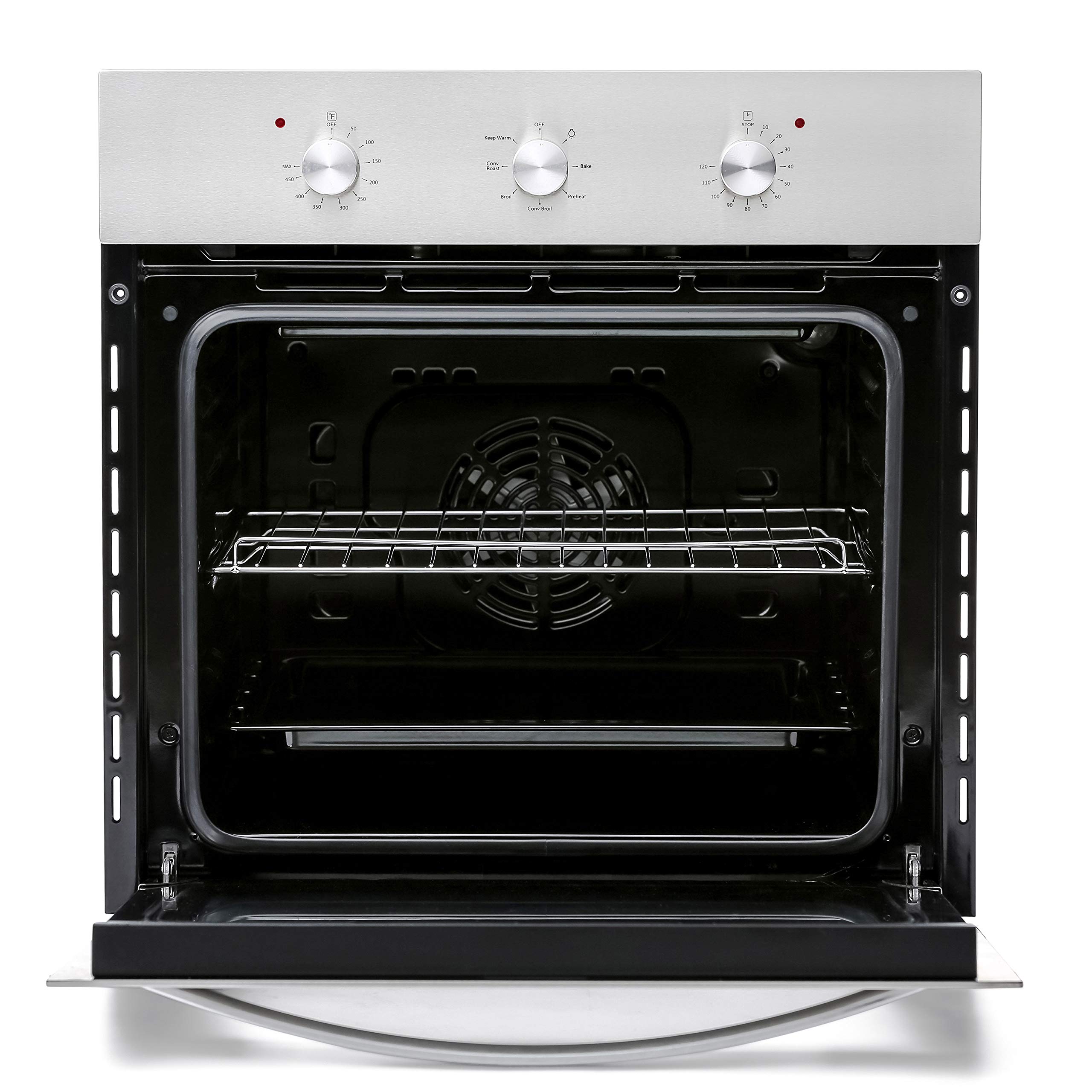 Empava EMPV-24WOB14 with 6 Cooking Functions Mechanical Knobs Control in Stainless Steel, 24 Inch