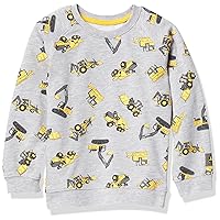 John Deere Toddler Boys' French Terry Pullover, Heather Grey, 2T