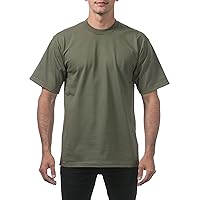 Pro Club Men's Heavyweight Cotton Short Sleeve Crew Neck T-Shirt