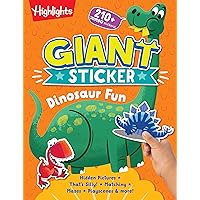 Giant Sticker Dinosaur Fun (Giant Sticker Fun)