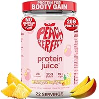 Protein Juice Powder l 22 Servings l Protein Powder for Women, Muscle Builder & Weight Management, Pineapple Mango, Meal Replacement Shake, Protein Water, Clear Whey