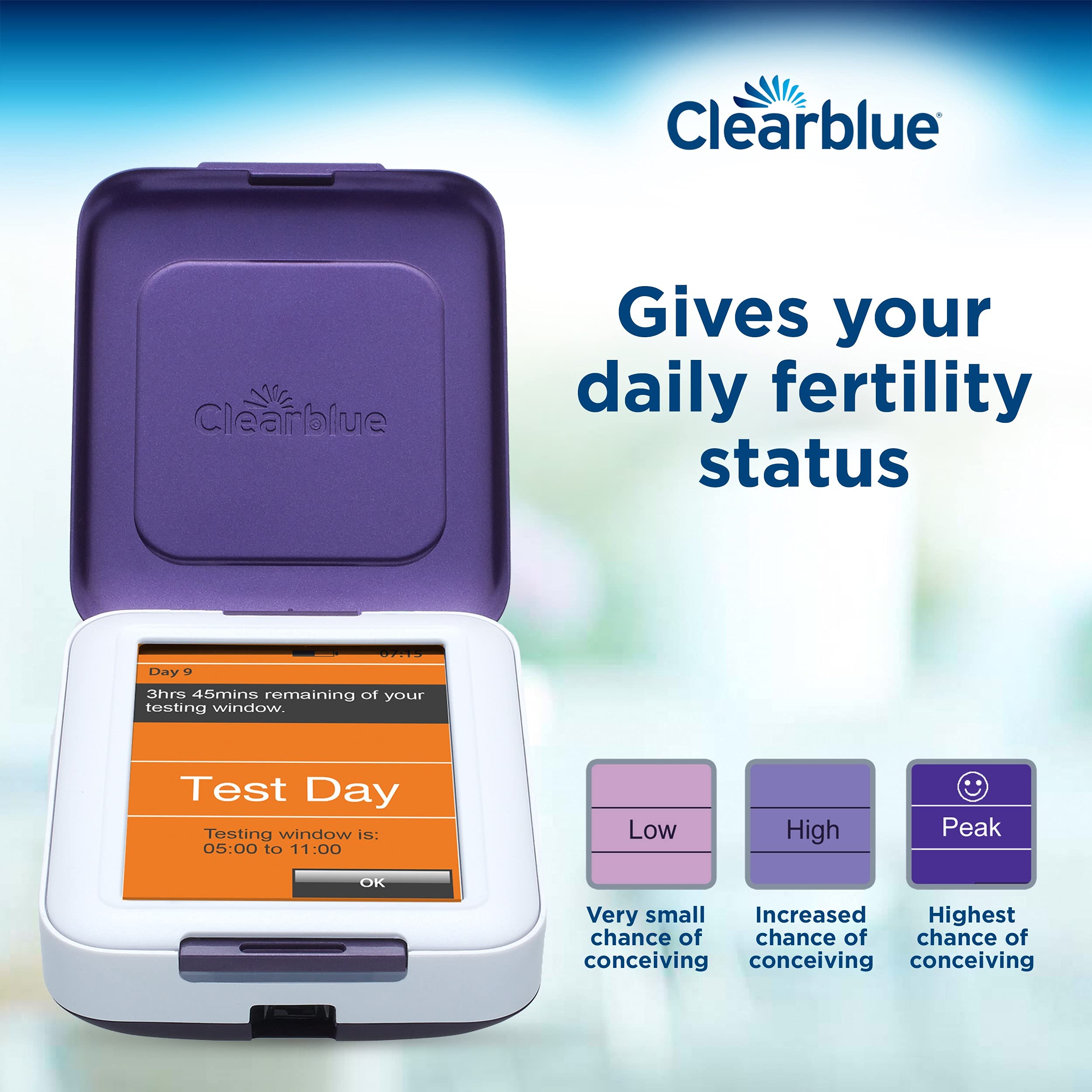 Clearblue Fertility Monitor, Touch Screen, 1 Count