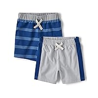 The Children's Place Baby Toddler Boys Pull on Everyday Shorts 2 Pack