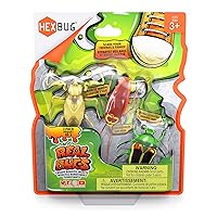 Real Bugs Nanos 3 Pack, Fake Insect Toy Figures, Vibration Powered Critters, Gift for Boys and Girls, 3 Years Old and Up