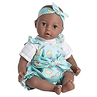 ADORA Wrapped in Love Babies, 6-Piece Set Baby Doll with Voice Recorder Feature, Includes, Removable Outfit, Headband, Romper, Pacifier and Diaper, Birthday Gift for Ages 3+ - Sweetheart