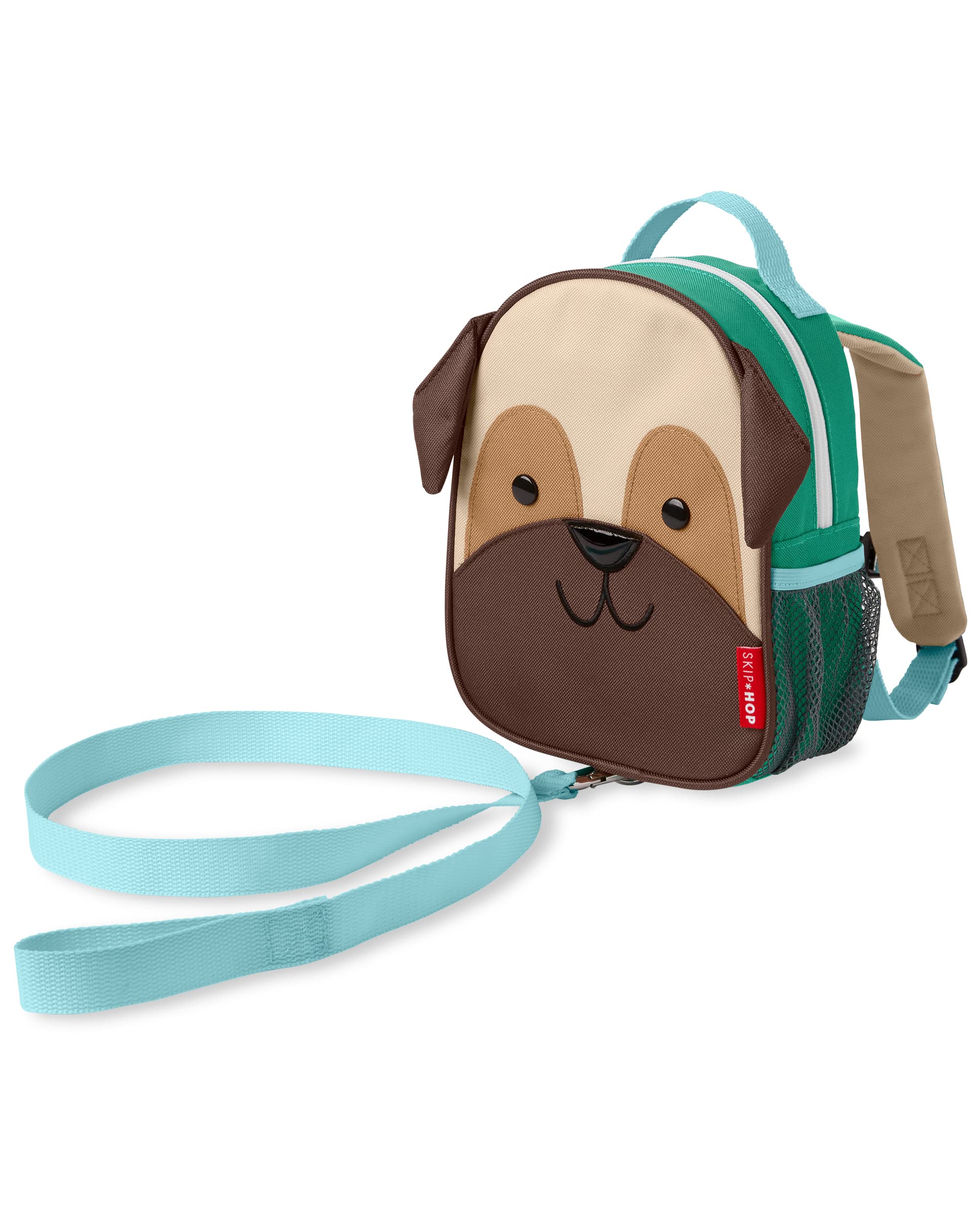 Skip Hop Toddler Backpack Leash, Zoo, Pug