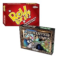 Calliope Games Roll for It! Red Edition and Enchanted Plumes Family Night Games
