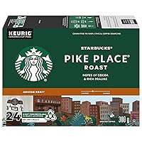 Starbucks® Single-Serve Coffee K-Cup®, Pike Place, Carton Of 24 Starbucks® Single-Serve Coffee K-Cup®, Pike Place, Carton Of 24
