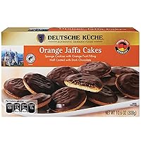 Generic Orange Jaffa (Simplycomplete Bundle) Biscuit and Jelly Fruit Filling Sponge Cookies, Half Coated with Dark Chocolate, Authentic German Food - Deutschu Kuche