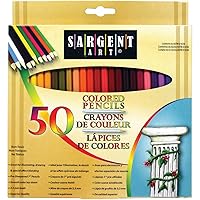 Sargent Art 09338000912 Pencils, 50 Count (Pack of 1), Multicolor