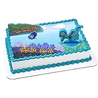 DecoSet® Disney and Pixar's Luca The World is Yours Cake Topper - 3-Piece Cake Decoration