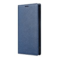 Wallet Case for iPhone 15/15Pro/15ProMax/15Plus Protective Phone Cover with Card Slots Kickstand PU Leather Magnetic Shockproof Case (Blue,for15)