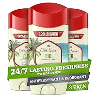 Old Spice Men's Antiperspirant & Deodorant, Fiji with Palm Tree Scent, 3.4 oz (Pack of 3)