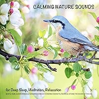 Calming Nature Sounds (without music) for Deep Sleep, Meditation, Relaxation: Gentle rain, warm springs, a songbird concert, chirping crickets, tropical storms, the sounds of the sea Calming Nature Sounds (without music) for Deep Sleep, Meditation, Relaxation: Gentle rain, warm springs, a songbird concert, chirping crickets, tropical storms, the sounds of the sea Audible Audiobook
