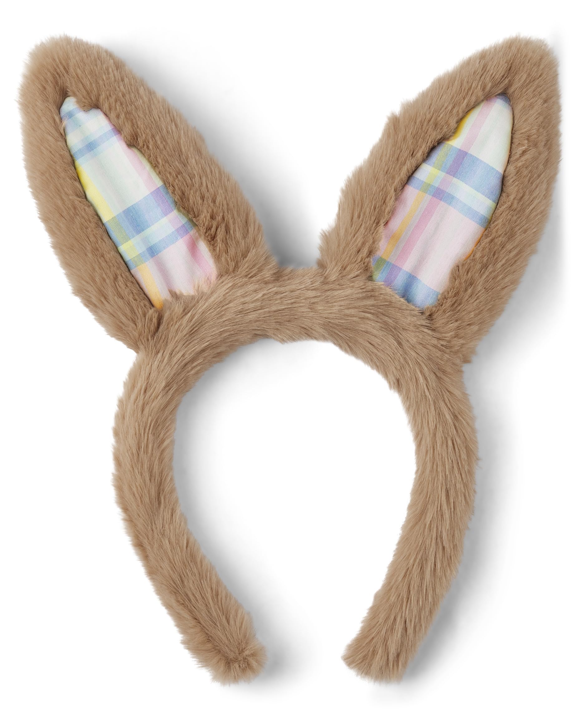 Gymboree,and Toddler Bunny Ear Easter Headband Hair Accessories,Plaid Bunny Ear,One Size